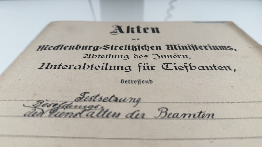 A look into the files: Road construction almost 100 years ago