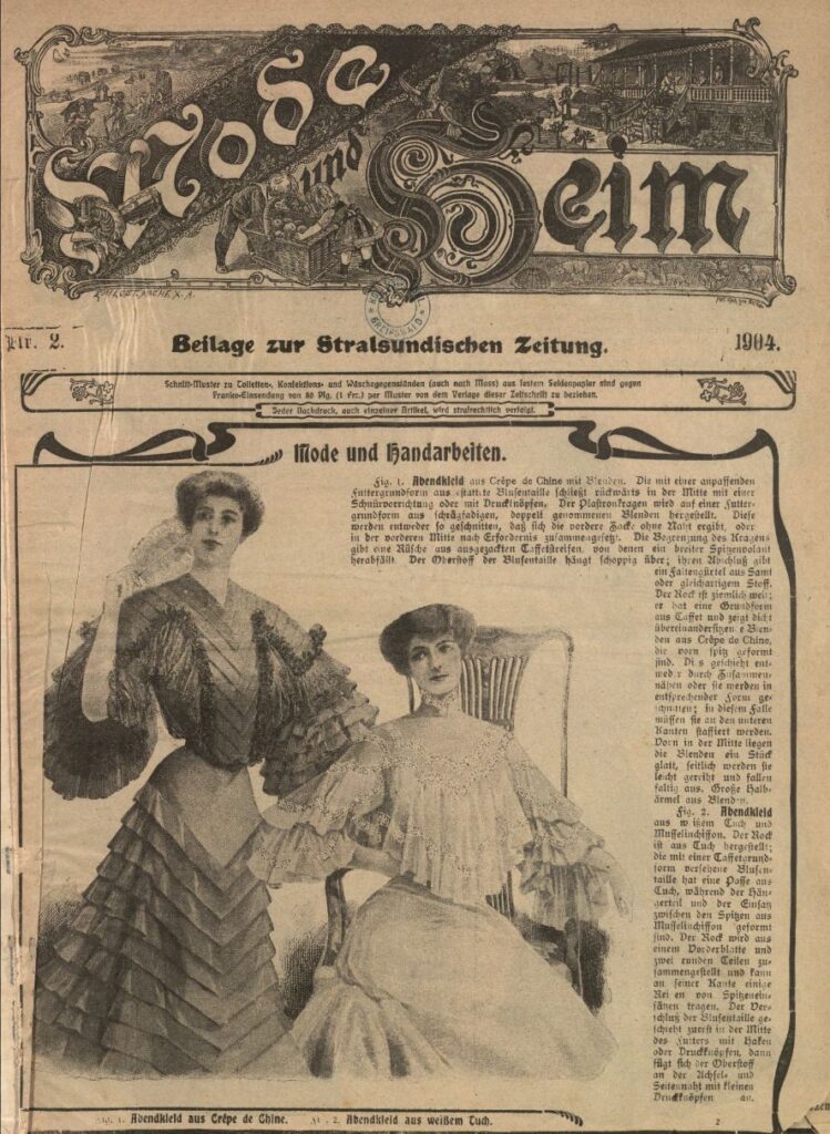 Modebeilage 1904